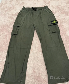 Pantaloni da uomo in stile militare Stone Island
