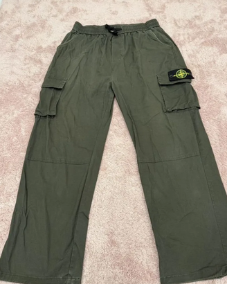 Pantaloni da uomo in stile militare Stone Island