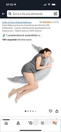 Cuscino gravidanza koala baby care
