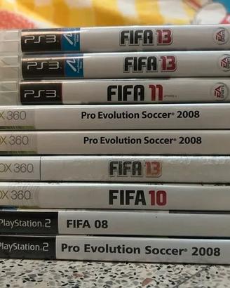 🎮 Lotto giochi PS3, Xbox 360 e PS2 – FIFA e PES