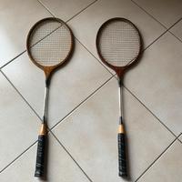 Racchette in legno vintage