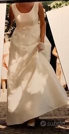Abito da sposa in pura seta