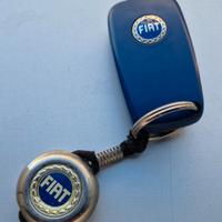 Guscio chiave FIAT originale + portachiavi