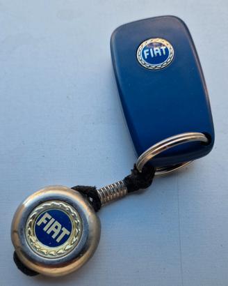 Guscio chiave FIAT originale + portachiavi
