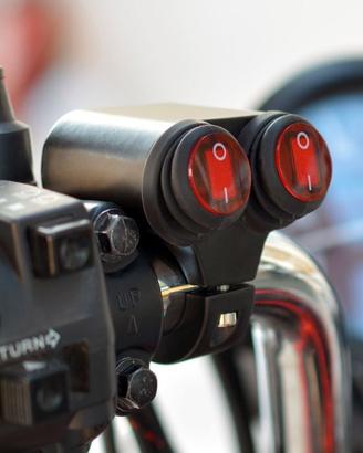 DOPPIO INTERRUTTORE MANUBRIO MOTO MONOPATTINO LED