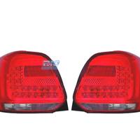 FANALI VOLKSWAGEN VW POLO 6R 09-14 LED ROSSO AFFUM