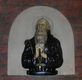 Sant'antonio abate (busto in gesso)