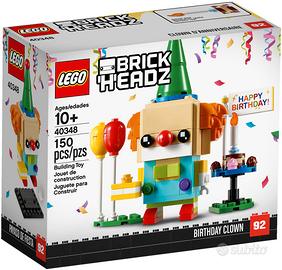 LEGO Brickheadz 40348 Clown Di Compleanno