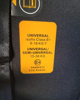 Seggiolino universale  Giordani