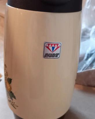 Thermos vintage  nuovo bevande calde acciaio 