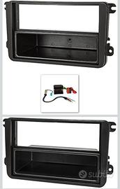 mascherina + cavi autoradio VW seat