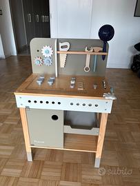 Banco da lavoro e gioco in legno Toywoo