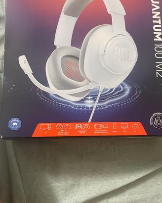 JBL Quantum 100M2 Cuffie Gaming Over Ear con Filo,