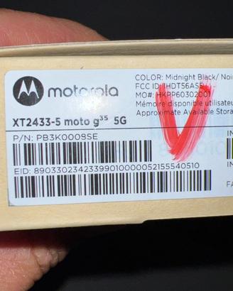 Motorola MOTO G35