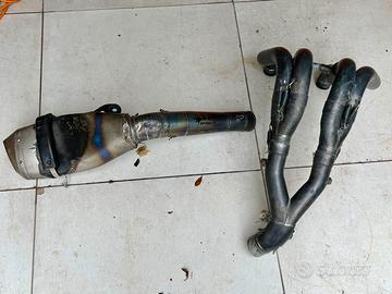 Scarico Titanio e Tubo finale Yamaha R1 2015-2025