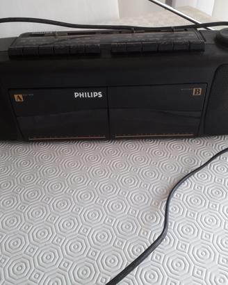 Radio e riproduttore di cassette audio philips