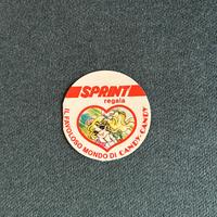 Candy Candy Sprint barattolo figurina dischetto pr