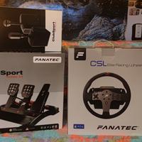 volante Fanatec per PlayStation e pc