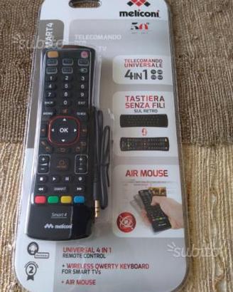 Meliconi telecomando SMART 4 con tastiera smart TV