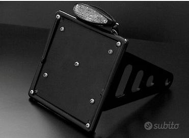 Portatarga laterale harley davidson bobber sportst