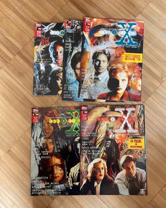 Lotto 5 Riviste Ufficiali THE X-FILES (Topps)
