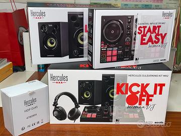 Hercules Dj learning kit  Kik it off