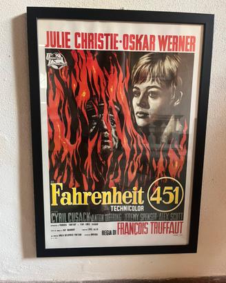 Locandina Fahrenheit 451