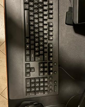 Tastiera + mouse logitech da gaming