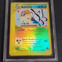 Pokemon! Butterfree reverse holo graad 8,5