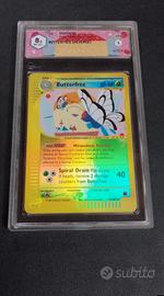 Pokemon! Butterfree reverse holo graad 8,5