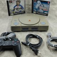 PlayStation 1  funzionante con controller e gioco