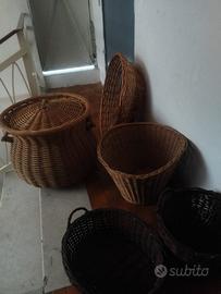 Recipienti in vimini