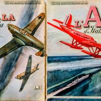 N.2 Riviste Militari d'Epoca "l'Ala d'Italia"