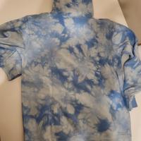 Felpa Vans Tie-Dye Azzurra Taglia M - Stile Unico 