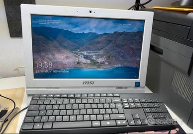 Pc MSI ALLIN ONE MS-A616 touch screen
