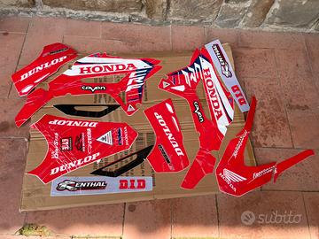 Grafiche/adesivi honda crf 450/250 2021/2024