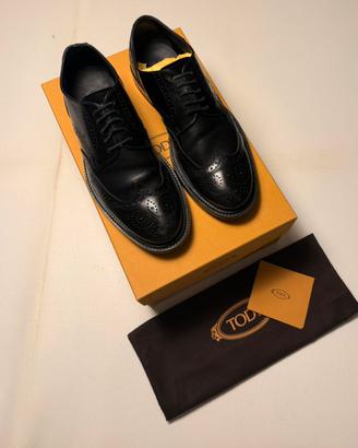 Derby uomo allacciate Tod’s in pelle nera
