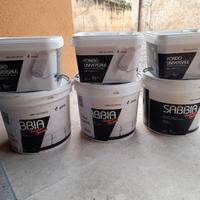 12 litri di decorativo e 6 litri di Fondo.