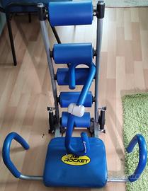 Attrezzo Addominali Ab Rocket + Accessorio Gambe