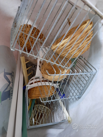 Accessori vari per gabbie di uccelli