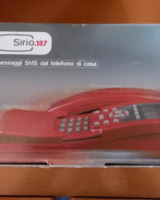 Telefono fisso Sirio 187 con sportellino