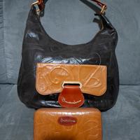 Borsa e portafoglio Braccialini in pelle