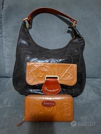 Borsa e portafoglio Braccialini in pelle
