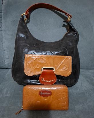 Borsa e portafoglio Braccialini in pelle