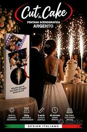 Cut the Cake – Fontana Scenografica Argento 