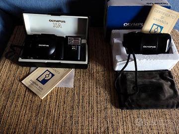 OLIMPUS XA + OLIMPUS Mju 1