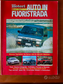 Rivista auto in fuoristrada 1991