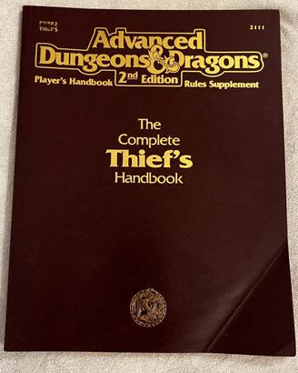 AD&D 2nd Edition - The Complete Thief's Handbook