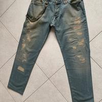 JEANS UOMO ORIGINALI "D&G" outlet PRICE