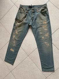 JEANS UOMO ORIGINALI "D&G" outlet PRICE